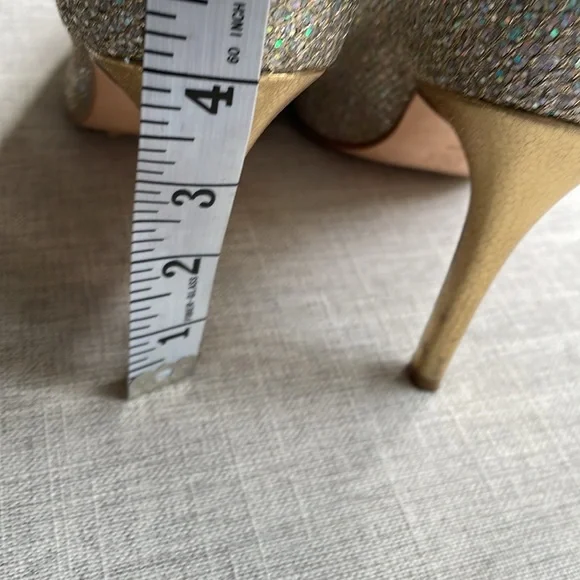 Enzo Angiolini crystal peep toe pump size 9 - Picture 8 of 12